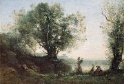 Jean-Baptiste-Camille Corot Orpheus Lamenting Eurydice Germany oil painting artist